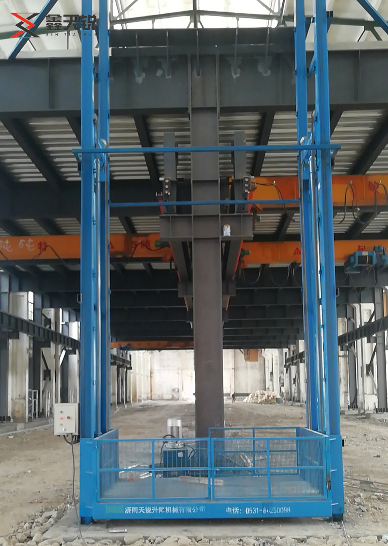 儋州导轨链条式升降货梯